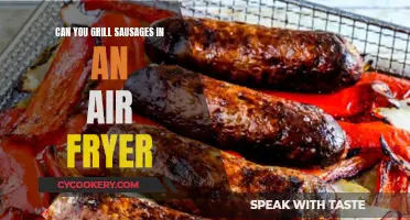 Grilling Sausages: Air Fryer vs. Traditional Grill