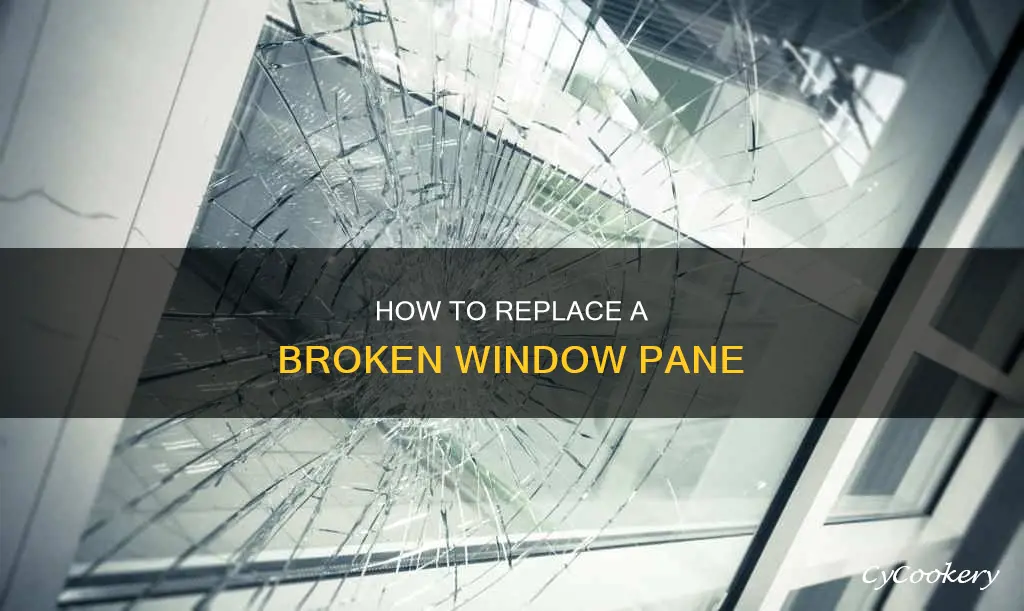 can you have the glass pane replaced in a window