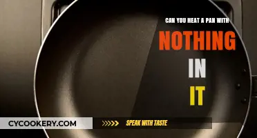 Heating an Empty Pan: What's the Harm?