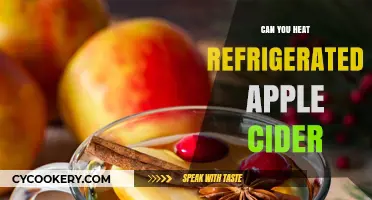 Heating Refrigerated Apple Cider: Tips for Perfect Warmth and Flavor