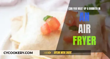 Air Fryer Burrito: Warm, Toasted, and Ready to Eat!