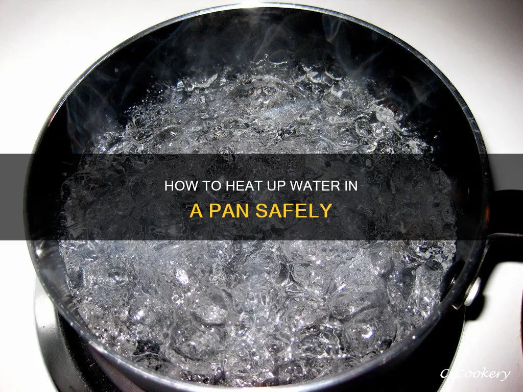 can you heat up a pan of boiling water