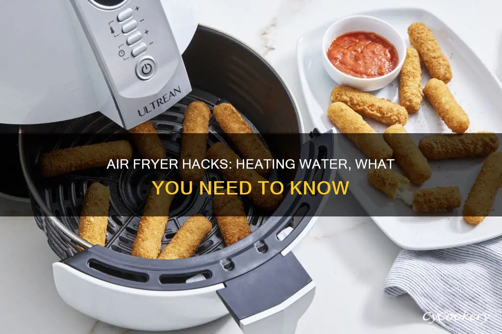 can you heat water in air fryer