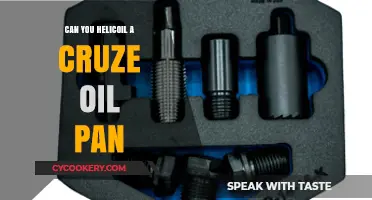How to Fix a Leaky Cruze Oil Pan with Helicoil