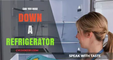 Hosing Down Your Fridge: Safe Cleaning Tips and Precautions