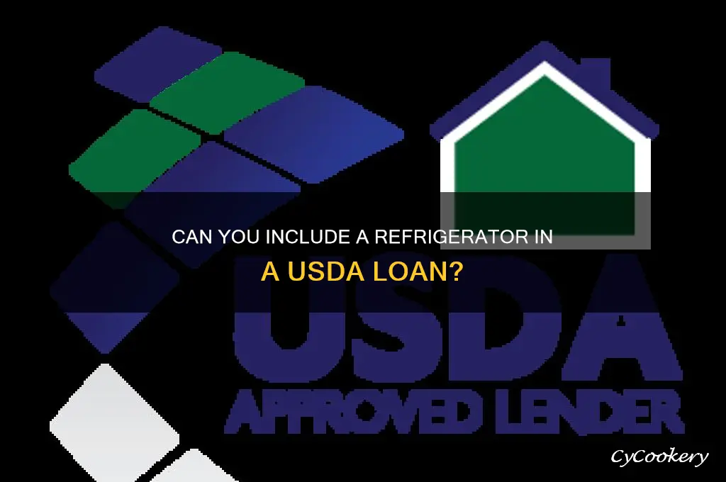 can you include a refrigerator in an usda loan