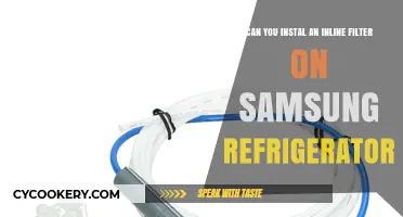 How to Install an Inline Filter on Your Samsung Refrigerator