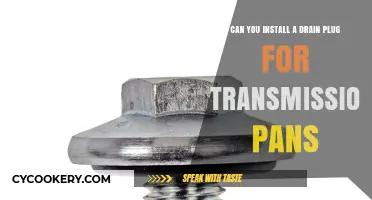 How to Install a Drain Plug in Transmission Pans?