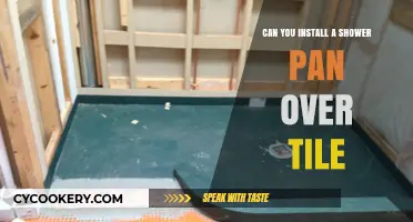 How to Install a Shower Pan Over Tile?