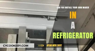 DIY Refrigerator Maker Installation: Is It Possible and Safe?