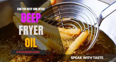 Deep Frying Oil: Reuse, Recycle, and Save Money