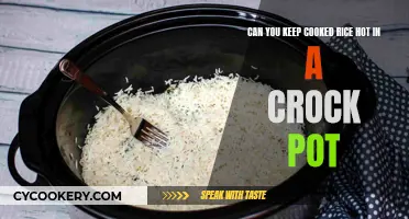 Keeping Cooked Rice Warm in a Crock Pot: How Long Can You Safely Do This?