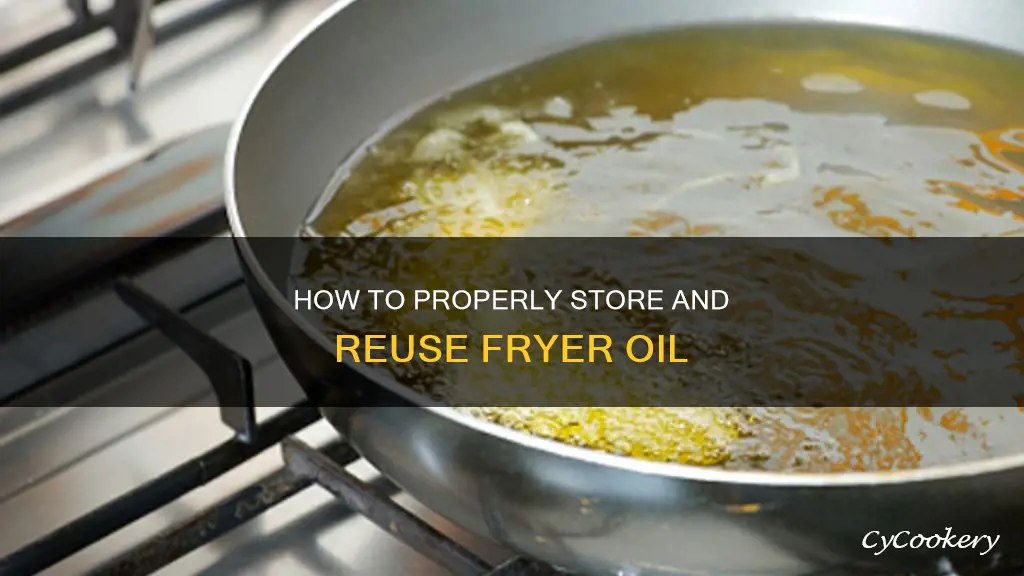 can you keep fryer oil