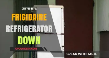 Can You Lay a Frigidaire Refrigerator Down? Expert Tips and Advice