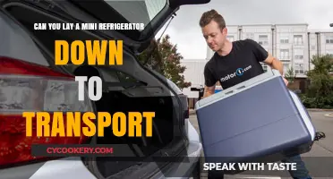 Transporting Mini Fridges: Can You Lay Them Down Safely?