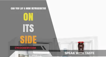 Laying a Mini Fridge on Its Side: Safe or Risky?