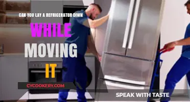 Laying a Refrigerator Down During a Move: Safe or Risky?