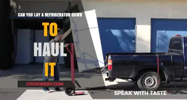 Laying a Refrigerator Down for Transport: Safe or Risky Move?