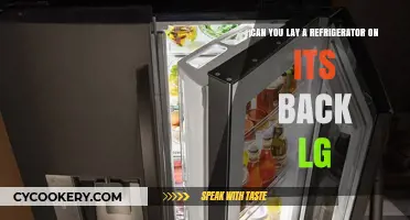 Can You Lay an LG Refrigerator on Its Back? Tips and Risks