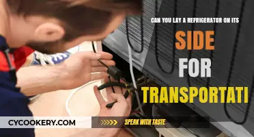 Laying a Refrigerator on Its Side: Safe Transportation Tips