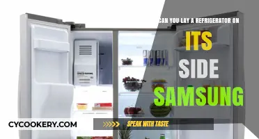 Can You Lay a Samsung Refrigerator on Its Side? Tips and Risks