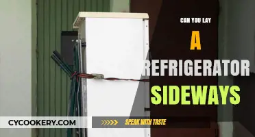 Laying a Refrigerator Sideways: Safe Practices and Potential Risks