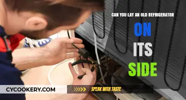 Laying an Old Refrigerator on Its Side: Safe or Risky?