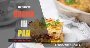 Best Way to Layer Bacon in a Pan?