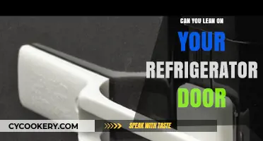 Can You Lean on Your Refrigerator Door? Safety Tips and Risks
