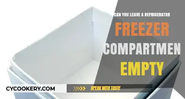 Is It Safe to Leave Your Fridge Freezer Compartment Empty?