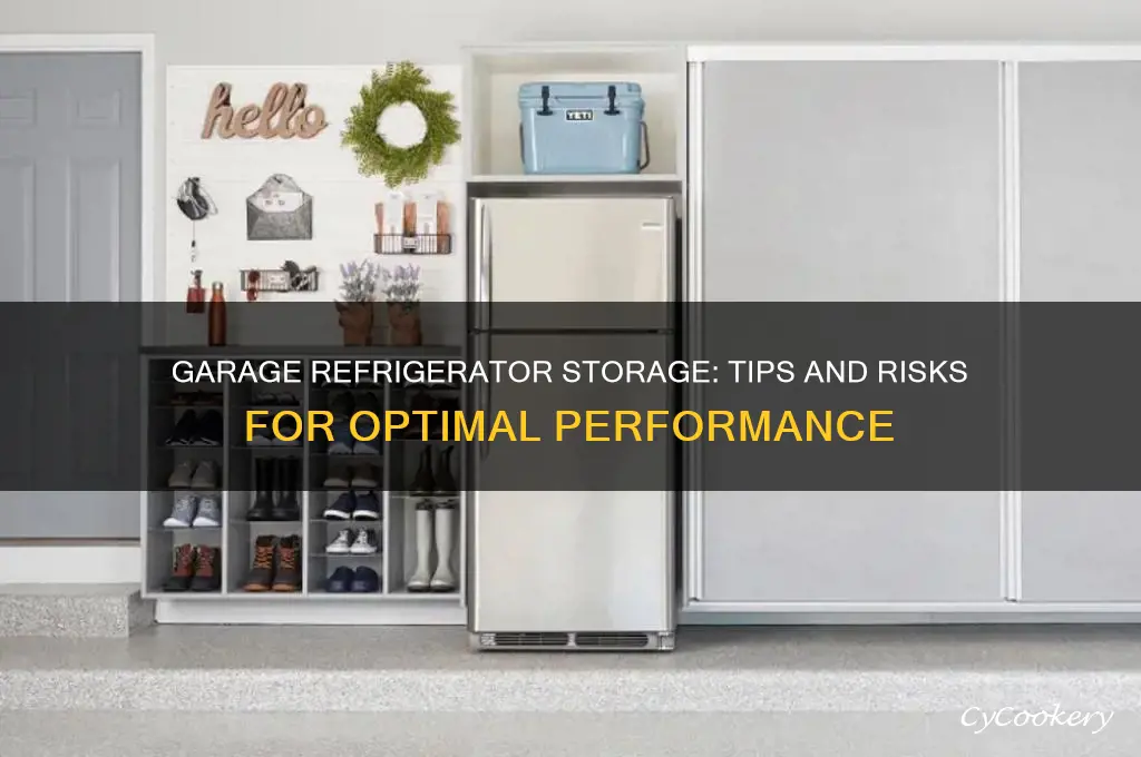 can you leave a refrigerator in the garage
