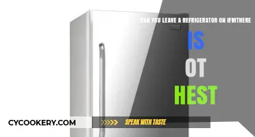 Can You Safely Leave a Refrigerator On Without Heat?