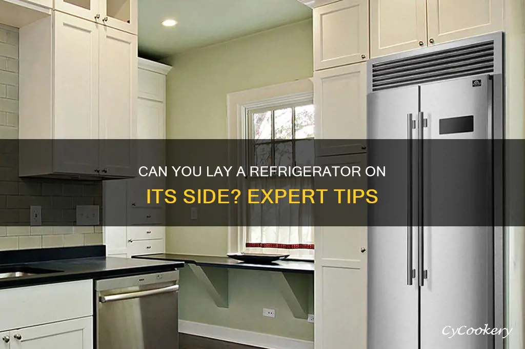 can you leave a refrigerator on its side