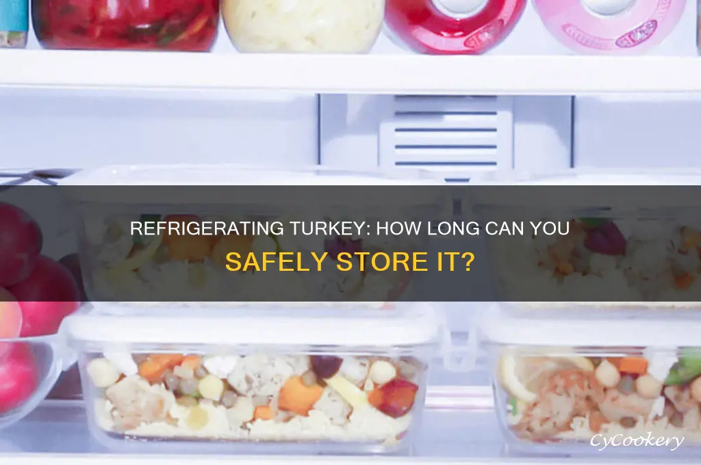 can you leave a turkey in the refrigerator