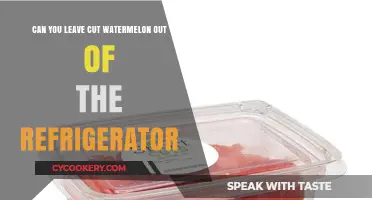 Can Cut Watermelon Stay Fresh Without Refrigeration? Expert Tips