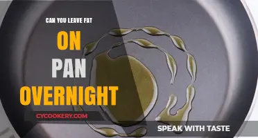Leaving Fat in the Pan: Overnight Safety