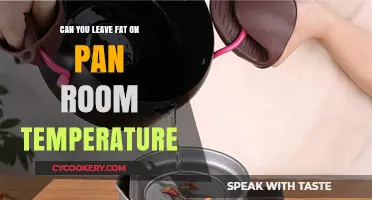 Leaving Fat on the Pan: Room Temperature Risks