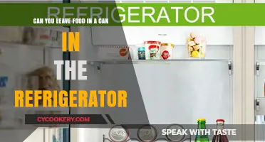 Refrigerating Canned Food: Safe Practices for Storing Leftovers in Cans