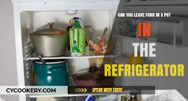 Storing Food in Pots: Refrigerator Safety Tips and Best Practices