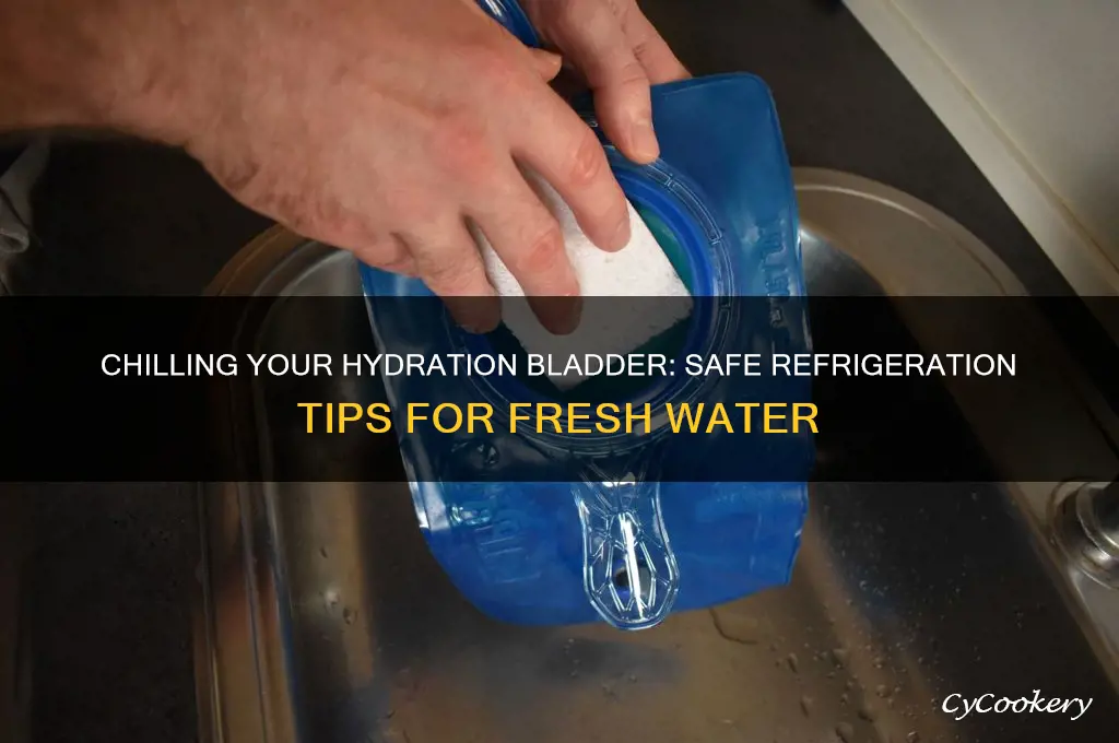 can you leave hydration bladder in refrigerator