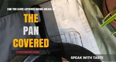 Bacon Grease: Leave It or Toss It?