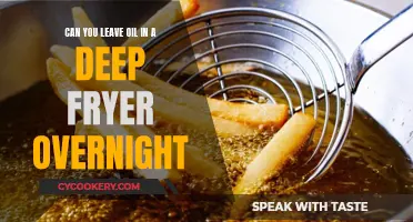 Leaving Oil in a Deep Fryer: Overnight Risks and Safety