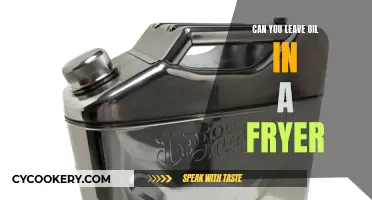 Leaving Oil in Fryer: Safe or Not?