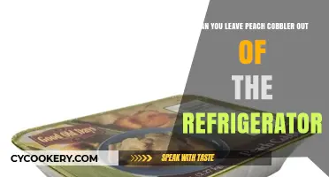 Should Peach Cobbler Be Refrigerated? Storage Tips for Freshness
