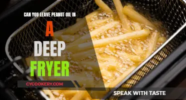 Leaving Peanut Oil in a Deep Fryer: Safe or Not?