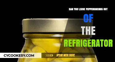 Can Pepperoncinis Be Stored Unrefrigerated? A Food Safety Guide