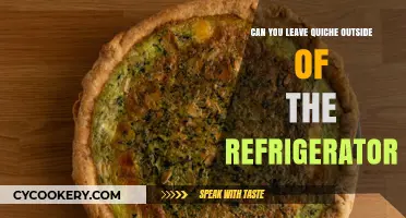 Quiche Storage Tips: Is It Safe to Leave Quiche Unrefrigerated?