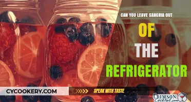 Can Sangria Sit Out Overnight? Storage Tips and Safety Guide