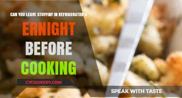 Overnight Refrigerator Stuffing: Safe or Risky Before Cooking?