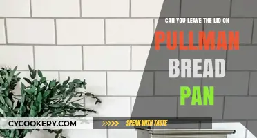 Keep the Lid On or Off for Pullman Bread?